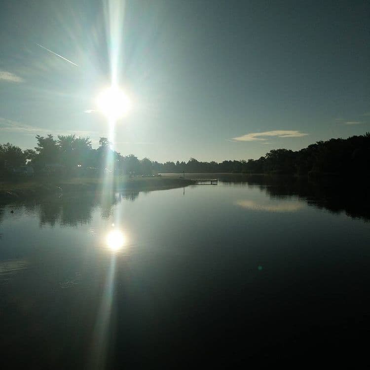 Morning Sun. #camping #sunset #summer #nature #nofilter
